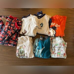 Boy pajamas long sleeve lot